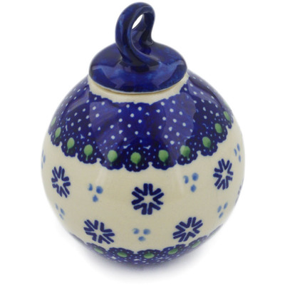 Christmas Ball Ornament 4"