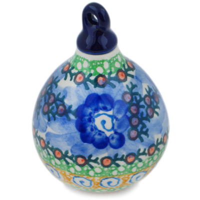 Christmas Ball Ornament 4"