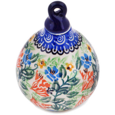 Christmas Ball Ornament 4"