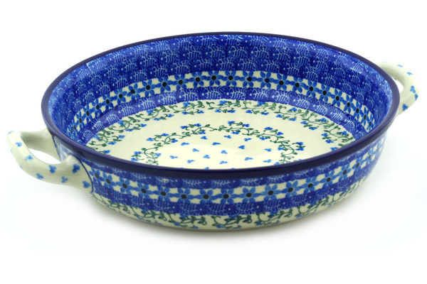 Round Baker with Handles 10-inch