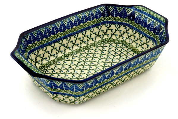 Rectangular Baker with Handles 14"