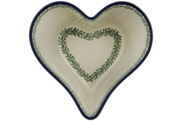 Heart Shaped Bowl 6"