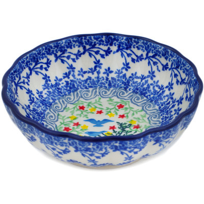 Scalloped Fluted Bowl 5"