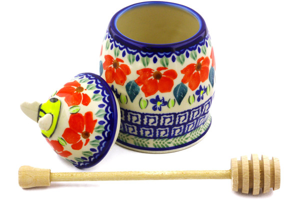 Honey Jar with Dipper 5"