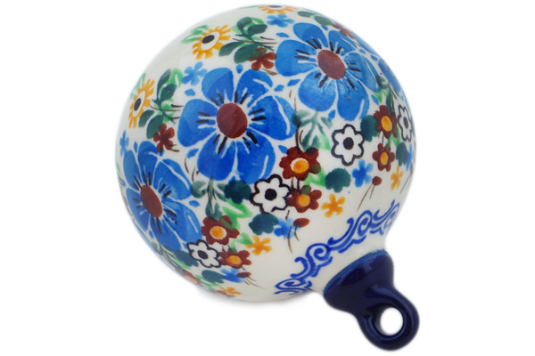 Christmas Ball Ornament 4"