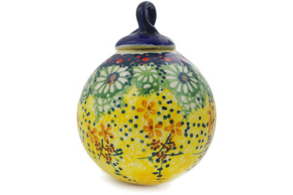 Christmas Ball Ornament 4"