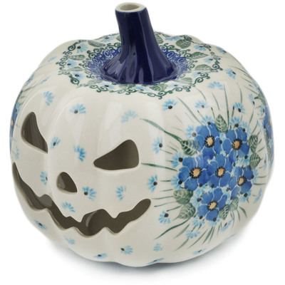 Jack O Lantern Candle Holder 7"