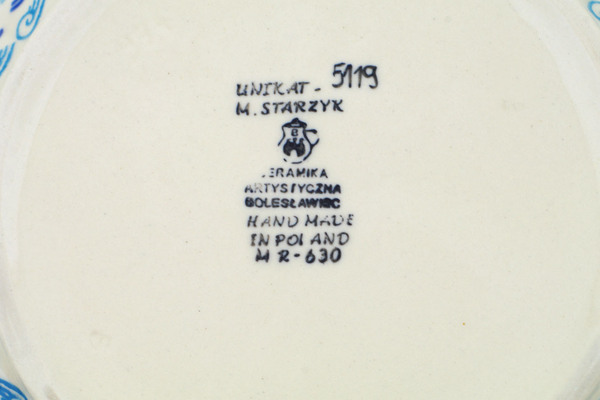 Scalloped Fluted Bowl 8"