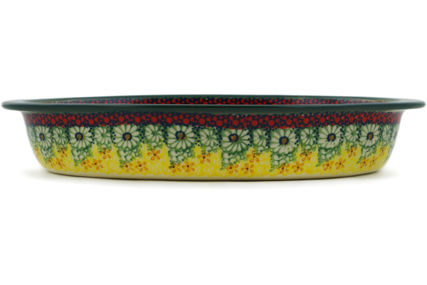 Oval Baker with Handles 12"