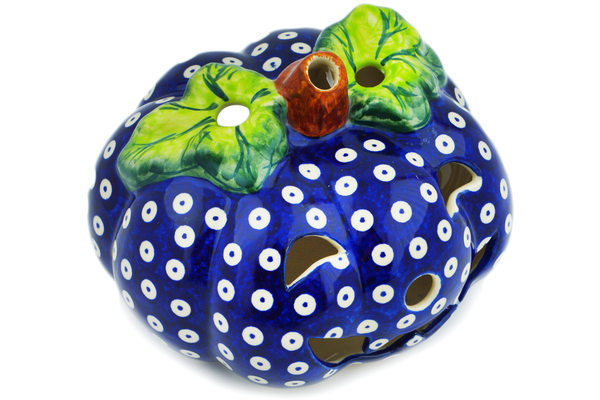 Jack O Lantern Candle Holder 6"