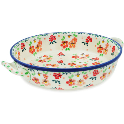 Round Baker with Handles 11"