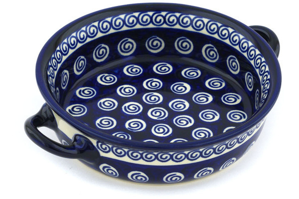 Round Baker with Handles 7"