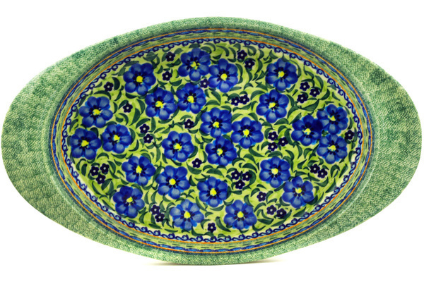 Oval Baker with Handles 17"