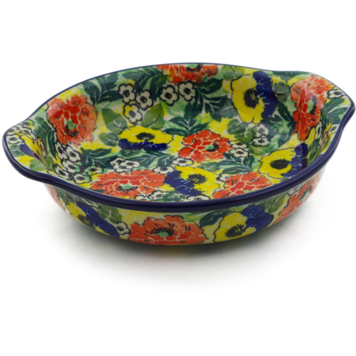 Round Baker with Handles 7"