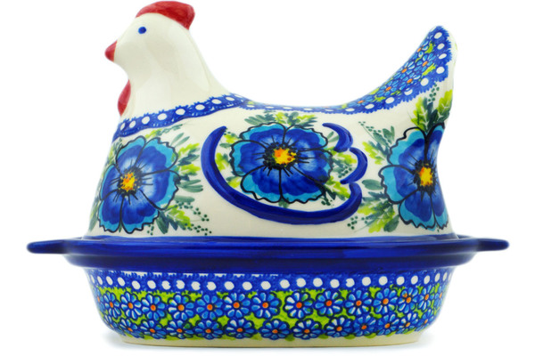 Hen Shaped Jar 9"