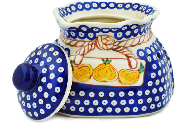 Garlic and Onion Jar 9"