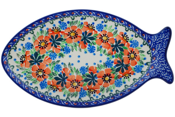 Fish Shaped Platter 9"