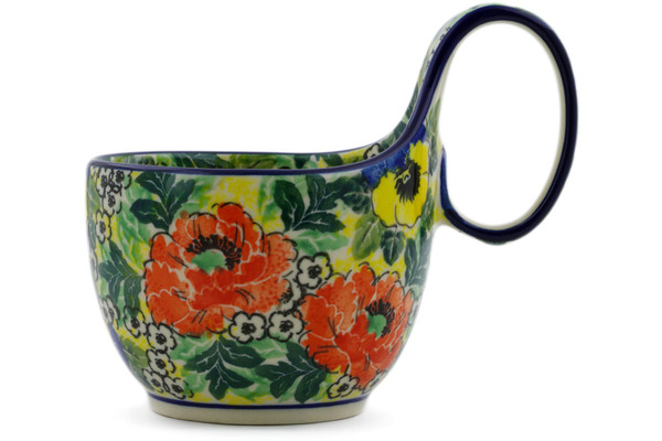 Bowl with Loop-Handle 6"