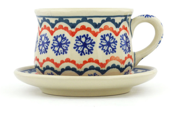 Cup with Saucer 8 oz
