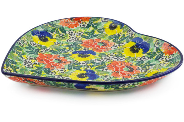 Heart Shaped Platter 9"