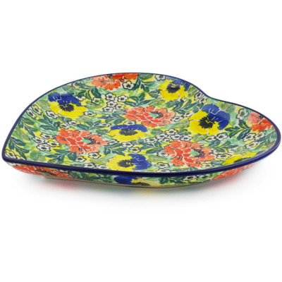 Heart Shaped Platter 9"