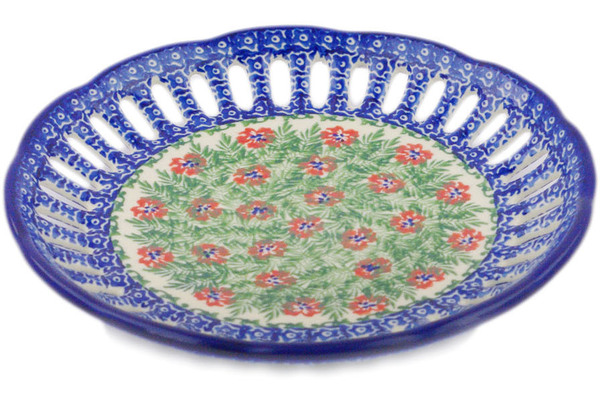 Plate with Holes 9"