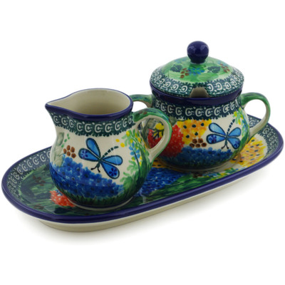 Sugar and Creamer Set 10"