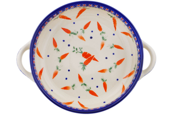 Round Baker with Handles 8"