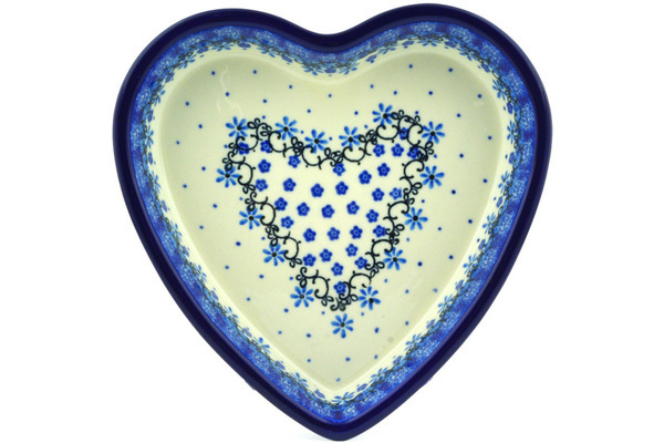 Heart Shaped Bowl 8"