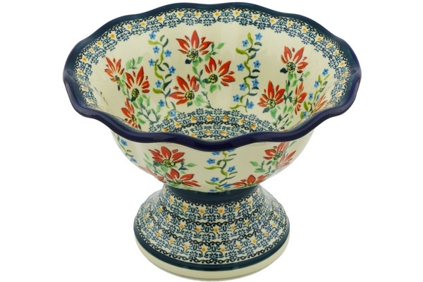 Bowl with Pedestal 9"