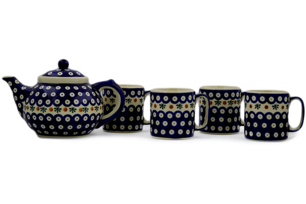5-Piece Tea Coffee Set for Four