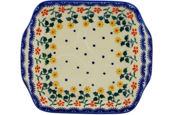 Tray with Handles 8"