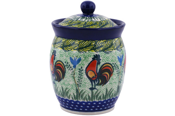 Jar with Lid 6"