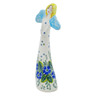 Polish Pottery Angel Figurine 10&quot; Dancing Indigo Dreams UNIKAT