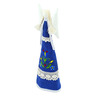 Textile Angel Figurine 12&quot; Blue