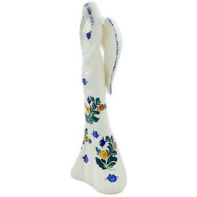 Faience Angel Figurine 13&quot; Fleeting Moment