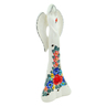 Faience Angel Figurine 13&quot; Little Flower Patch