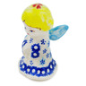 Polish Pottery Angel Figurine 3&quot; Bloom Queens
