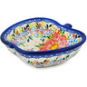 Polish Pottery Apple Shaped Bowl Aster UNIKAT
