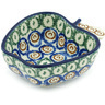 Polish Pottery Apple Shaped Bowl Green Apple