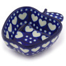 Polish Pottery Apple Shaped Bowl Heart To Heart