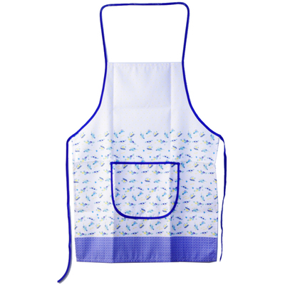 Polyester Apron 26&quot; Wild Flowers