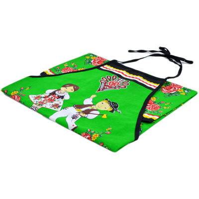 Textile Apron 31&quot; Green