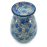 Polish Pottery Aroma Oil Burner Lamp 4&quot; Hypnotized UNIKAT