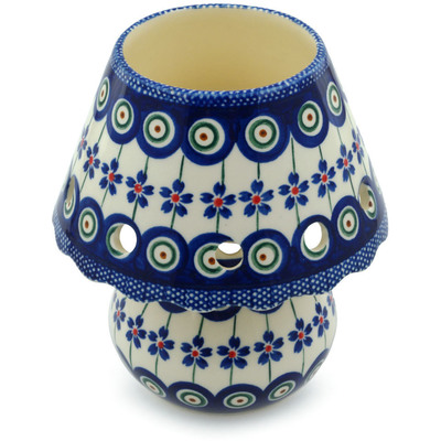 Polish Pottery Aroma Oil Burner Lamp 6&quot;