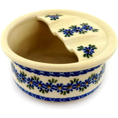 Polish Pottery Ashtray 4&quot; Wildflower Garland
