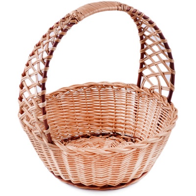 Wicker Basket 9 inch 9&quot;x9&quot;x10&quot; Brown