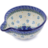 Polish Pottery Batter Bowl 7&frac12;-inch Blue Dreams