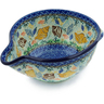 Polish Pottery Batter Bowl 7&frac12;-inch Ocean Whisper UNIKAT