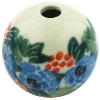 Polish Pottery Bead 1&quot; Burst Of Color